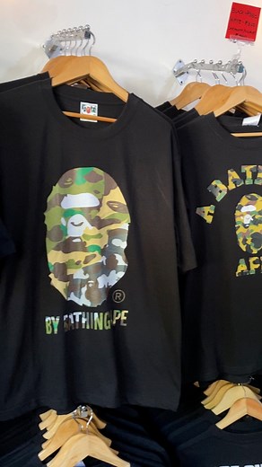 3K views · 26 reactions | Top G Shirts ‘Bathing Ape, Chrome Hearts & Vlone’  See you here at Touch n Wear! 﫵 Location: Beside Assumption College ka linya ng Minute Burger/Chooks to Go Store | Touch N Wear | Facebook