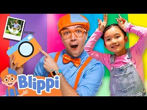 Blippi and Emma’s Funny Photo Hunt at the Trick Eye Museum! 📸