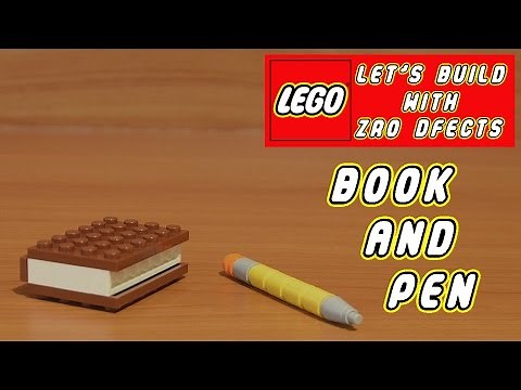 Lego Let's Build - Book And Pen