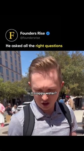 Wealth | Business | Finance on Instagram: "The company gives away 100% free bottled water by printing ads directly on the label. Brands pay for the ad space, and that revenue covers the cost of the water, bottling, and distribution. But there’s more to it than just free drinks. Every bottle helps fund the construction of water wells for people in need, creating a hybrid of advertising, sustainability, and philanthropy. It’s a bold new take on business: What if everyday essentials could be free —