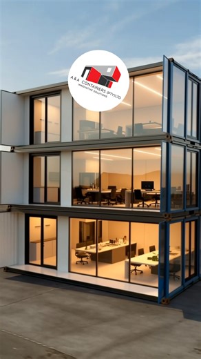 Let your next project FALL into place with something faster, cheaper and better looking. #FallForContainers #ContainerOffice #SmartSpaces #AAContainers #ModularBuilds #ContainerTransformation #ShippingContainer #OfficeGoals #Containers #containerconversion | A & A Containers