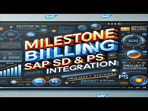 Milestone Billing SAP SD & PS Integration