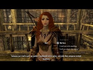 Auri's sticky fingers - Song of the Green (Auri Follower) Skyrim Special Edition XBOX 2022