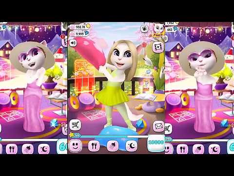 My Talking Angela - (10000 Level) GamePlay