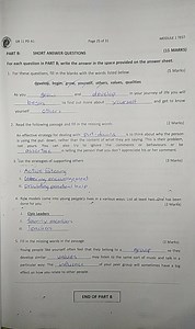 GR 11 PD AIPage 25 of 31MODULE 1 TESTPART B:SHORT ANSWER Q... | Filo