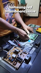 1.3K reactions · 130 shares | Samsung led tv main board issue done repair #TvRepairHomeService #tvrepairservice #TVTechnician #tvtech #TVRepair #technician | Emmanuel Flores | Facebook
