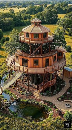 This Treehouse Build is Absolutely Mesmerizing 🌳 #asmr #construction #relaxing #timelapse #trending