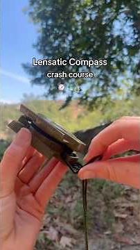 Lensatic compass basics with the Cammenga compass. #cammenga #compass #landnavigation