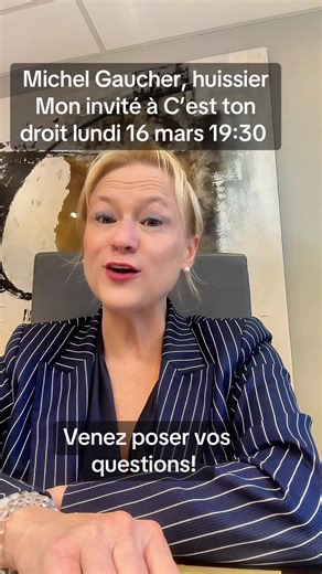 Le métier de huissier avec Michel Gaucher #mesophieavocate #1855maitres #avocat #lawyer #huissier @À2Maîtres