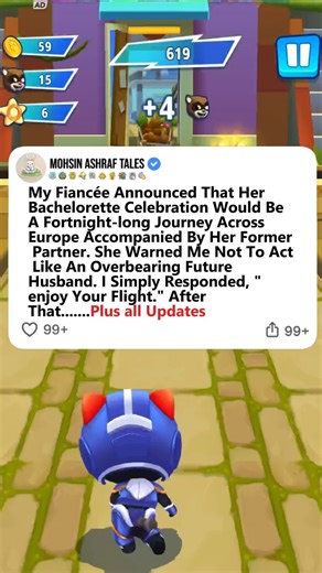 12K views · 152 reactions | My Fiancée Announced That Her Bachelorette Celebration Would Be A Fortnight-long Journey Across Europe Accompanied By Her Former Partner. She Warned Me Not To Act Like An Overbearing Future Husband. I Simply Responded, "enjoy Your Flight." After That... Plus all Updates | Mohsin Ashraf | Facebook