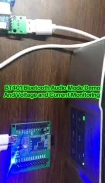 🔋 BT401 Bluetooth Module - Audio & Power Analysis #bluetoothmodule #innovation #iot #bluetoothaudio