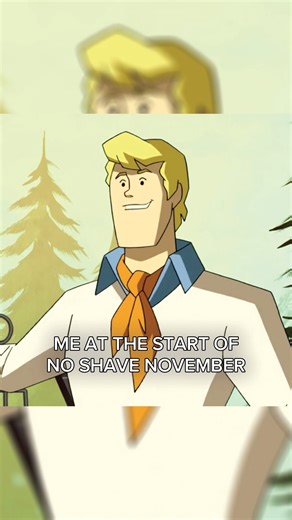 everyone better have a fred beard by the end of this month | Scooby-Doo