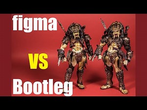 【B雷】第096集《玩具開箱》figma SP-109 Predator:Takayuki Takeya Ver.[figma VS Bootleg]終極戰士 竹谷隆之Ver.【正VS盜】