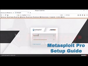 Metasploit Pro Lab Setup Guide and GUI Overview - PART 1
