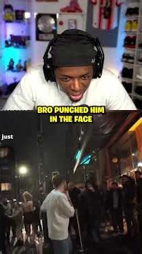 Bro Punched Him In The Face 😯
