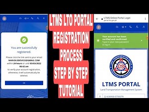 LTMS LTO PORTAL Registration Process | Step by step