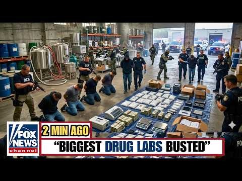 Secret Warehouse Meth Lab Destroyed In Federal Raid - 2,700 Pounds Seized in Multi State