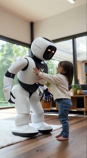 AI Home Robot Assistant in Action