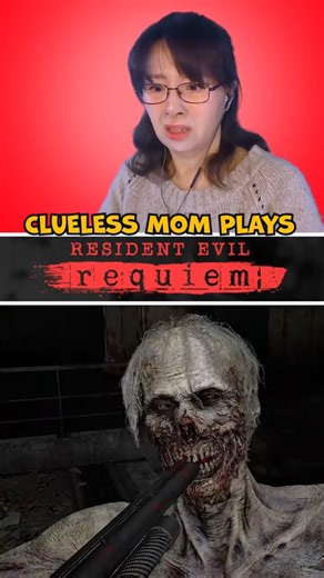 That's a FINE Idea! 😨/ 59-Year-Old Clueless Mom Plays Resident Evil Requiem