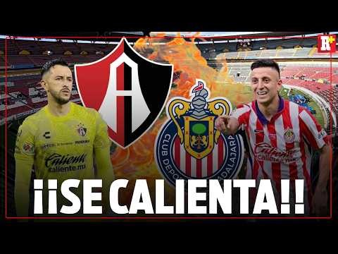¡SE PRENDIÓ EL CLÁSICO TAPATÍO! CHIVAS listo para ENFRENTAR al ATLAS en el ESTADIO JALISCO