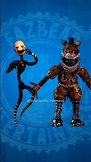 [FNAF] FNaF Ar Edit - A Random Animatronic Fusion #shorts #fnaf