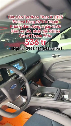 Territory Titanium X 2023 Đã test hãng #ford #fordterritory #territory2023 #otocusaigon #otocu