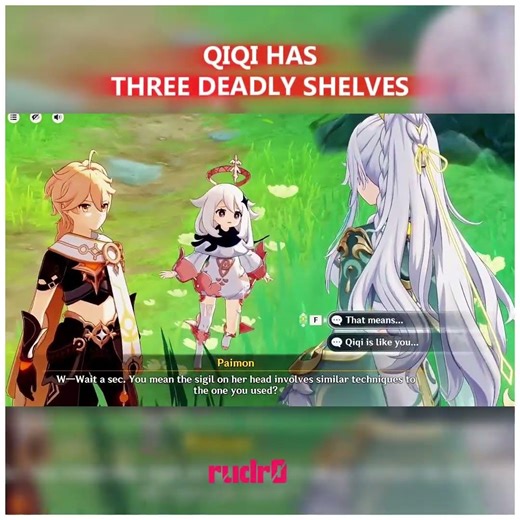 ZIBAI TELLS QIQI HAS THREE DEADLY SHELVES #trending