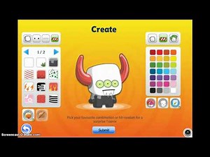 Toonix: Creating your character