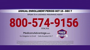MedicareAdvantage.com TV Spot, 'Medicare Annual Enrollment: Zip Code'