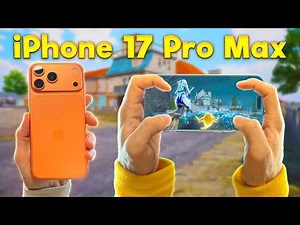 NEW iPhone 17 Pro Max Gameplay | PUBG MOBILE