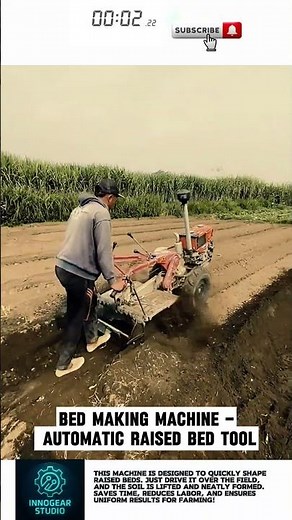 Bed Making Machine – Automatic Raised Bed Tool