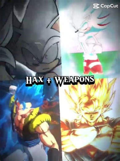 Archie sonic vs Shadic vs gogeta vs Vegito