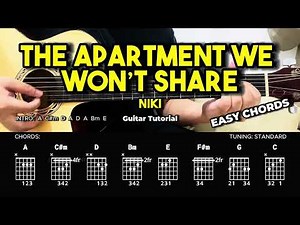 The Apartment We Won't Share - NIKI | Easy Guitar Chords Tutorial For Beginners (CHORDS & LYRICS)