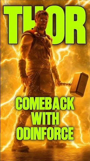 Thor comeback with odinforce in doomsday #thor #doomsday #marvel #fyp