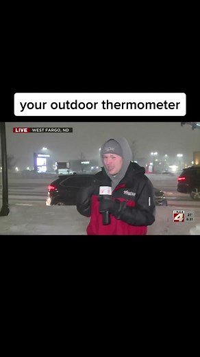#localnews #news #reporter #storm #snow #wind #flags | kellin harmon