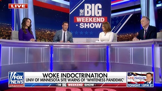 676K views · 25K reactions | WOKE INDOCTRINATION – The University of Minnesota is giving tips on how to combat the “whiteness pandemic” through “re-education” and promoting BLM. Johnny Joey Jones calls out the hypocrisy of criticizing people for being White. Do you agree? | The Big Weekend Show | Facebook