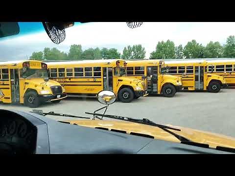 Illinois Central School Bus, Alton Illinois Pretrip