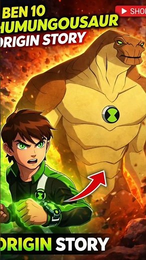 Humungousaur Origin Story 🦖🔥 | Ben 10 Most Powerful Alien Explained #Shorts
