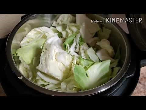 Instant Pot cabbage
