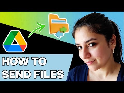 How to send files using GOOGLE DRIVE