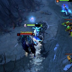 This Terrorblade is genius. 😂 Gorgc thought he was going for the "gg end" plays. 😅 | IG [-Invictus Gaming]