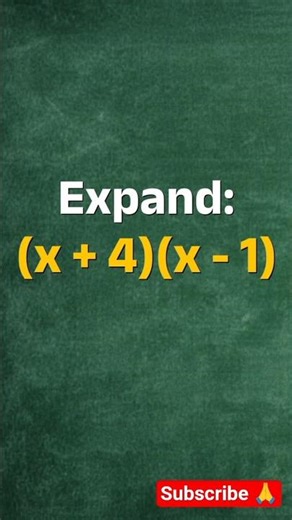 Can you Expand this in 15 Seconds? #maths #algebra #satmath #mathshorts #mathstricks #education