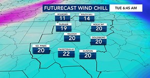 Arctic blast hits: Freeze Warning and possible flurries for the Triangle early this week