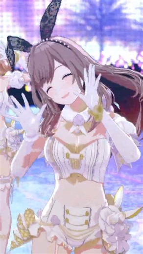 雪の中の白うさぎさん #シャニソン #月岡恋鐘 #shorts