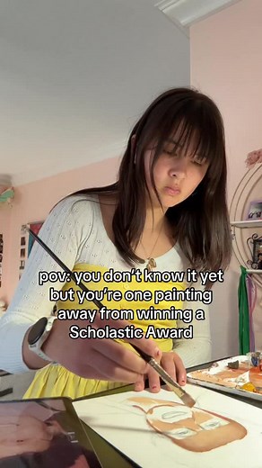 This is a sign to stop hiding your art from the world. Your work deserves to be seen!🏅🔑 | Scholastic Art & Writing Awards