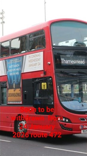 soon to be withdrawn route 472 #publictransport #bus