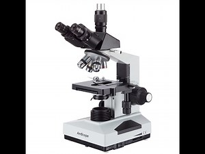 AmScope T490B Compound Trinocular Microscope, 40X-2000X Magnification,...