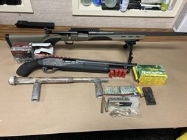 Lompoc man arrested Wednesday on weapons violations, some connected to April shooting