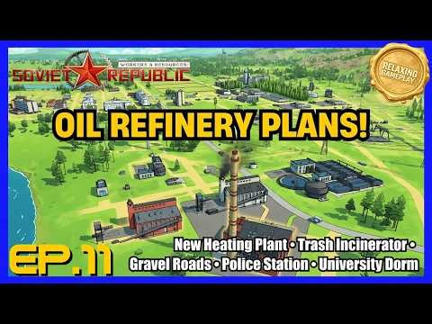 OIL REFINERY PLANS + MAJOR UPGRADES! - W&R Realistic Mode/1960s - EP.11 | Relaxing Gameplay