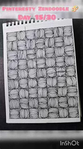 Day15 easy aesthetic satisfyng doodle✨️#doodleart #trendingshorts #painting #music #viral #video #ai